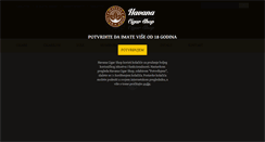 Desktop Screenshot of havana-cigar-shop.com